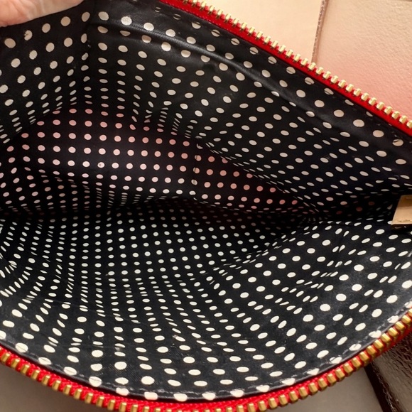 Kate Spade Cherry Red Fold Down Crossbody | Nylon | Authentic | EUC | MSRP $150 - Picture 8 of 11